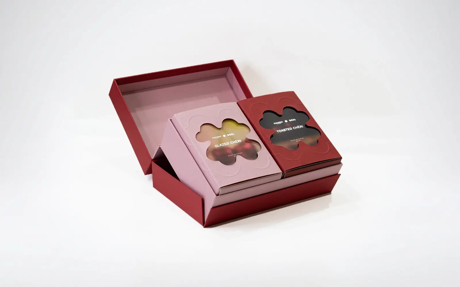 Hardbox Premium Wardah - Luxury Packaging Box untuk Skincare dengan Magnetic Closure dan Soft Touch Lamination